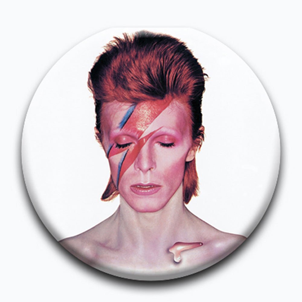 DAVID BOWIE デヴィッドボウイ - ALADIN SANE / バッジ - PGS